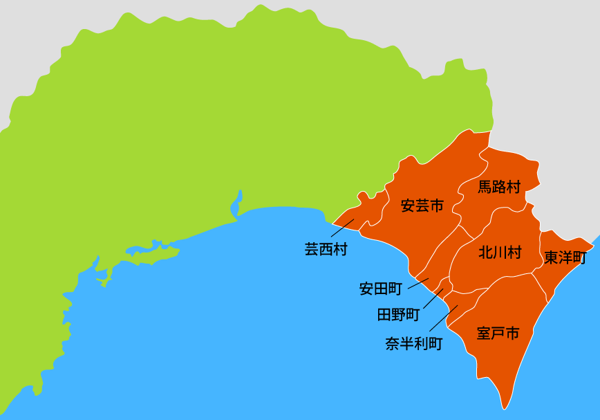 高知県東部